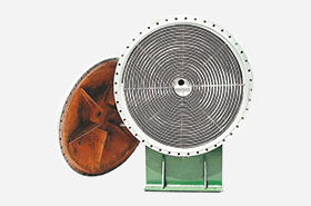 III型螺旋板式换热器,万益宏碳钢螺旋板换热器